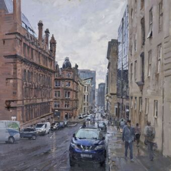 West Campbell Street, Looking South from Saint Vincent Street West Campbell Street, Looking South from Saint Vincent Street